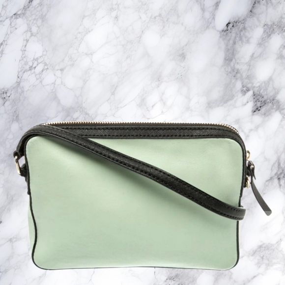 Kate Spade Bedford Square Pennington Crossbody Mint Green - Picture 2 of 10